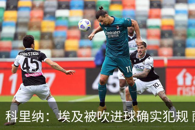 科里纳：埃及被吹进球确实犯规 萨拉赫倒地正常接触